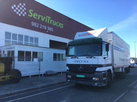 Mercedes Actros 2531 con destino Bamako